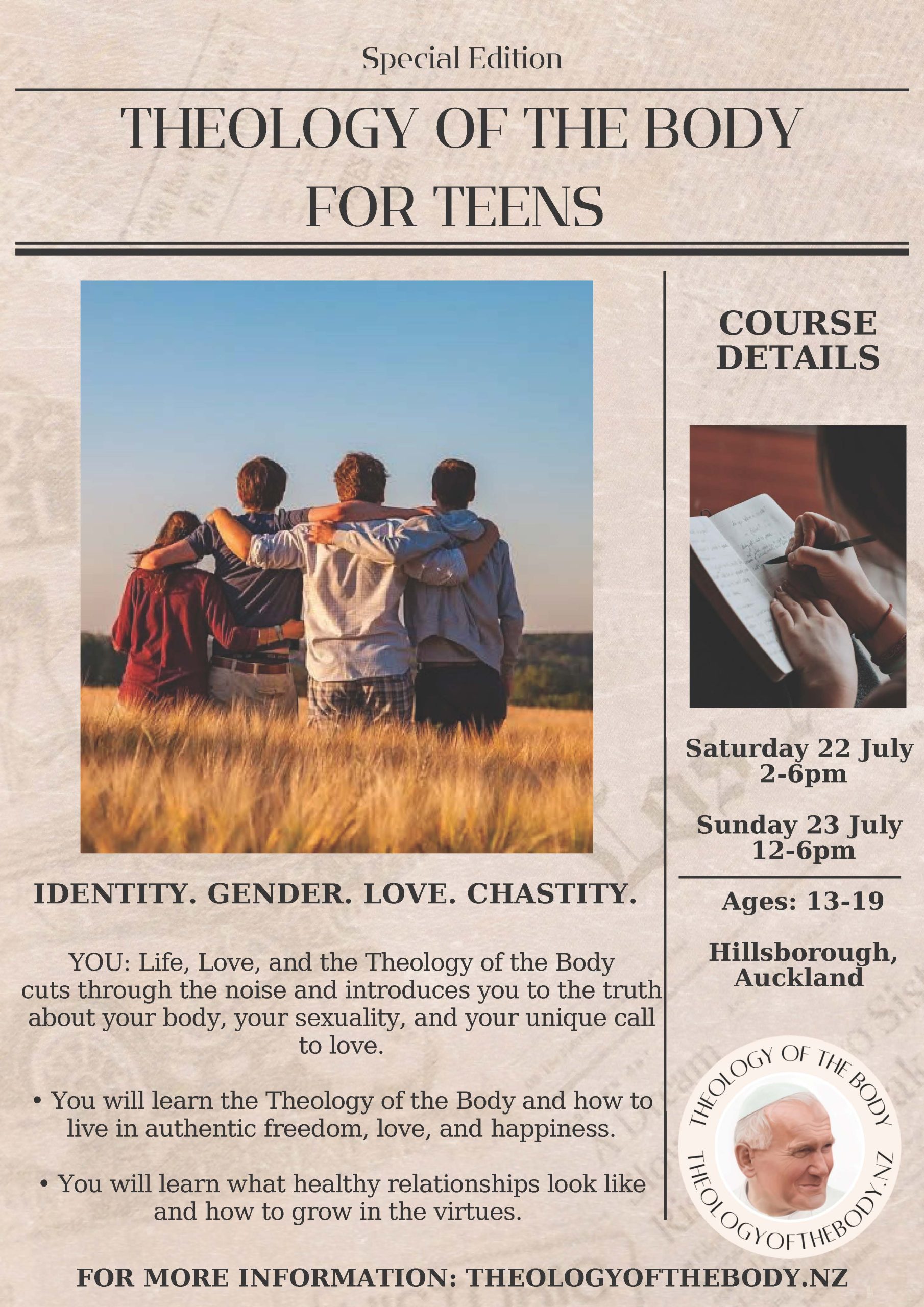 Read more about the article Course for Teens