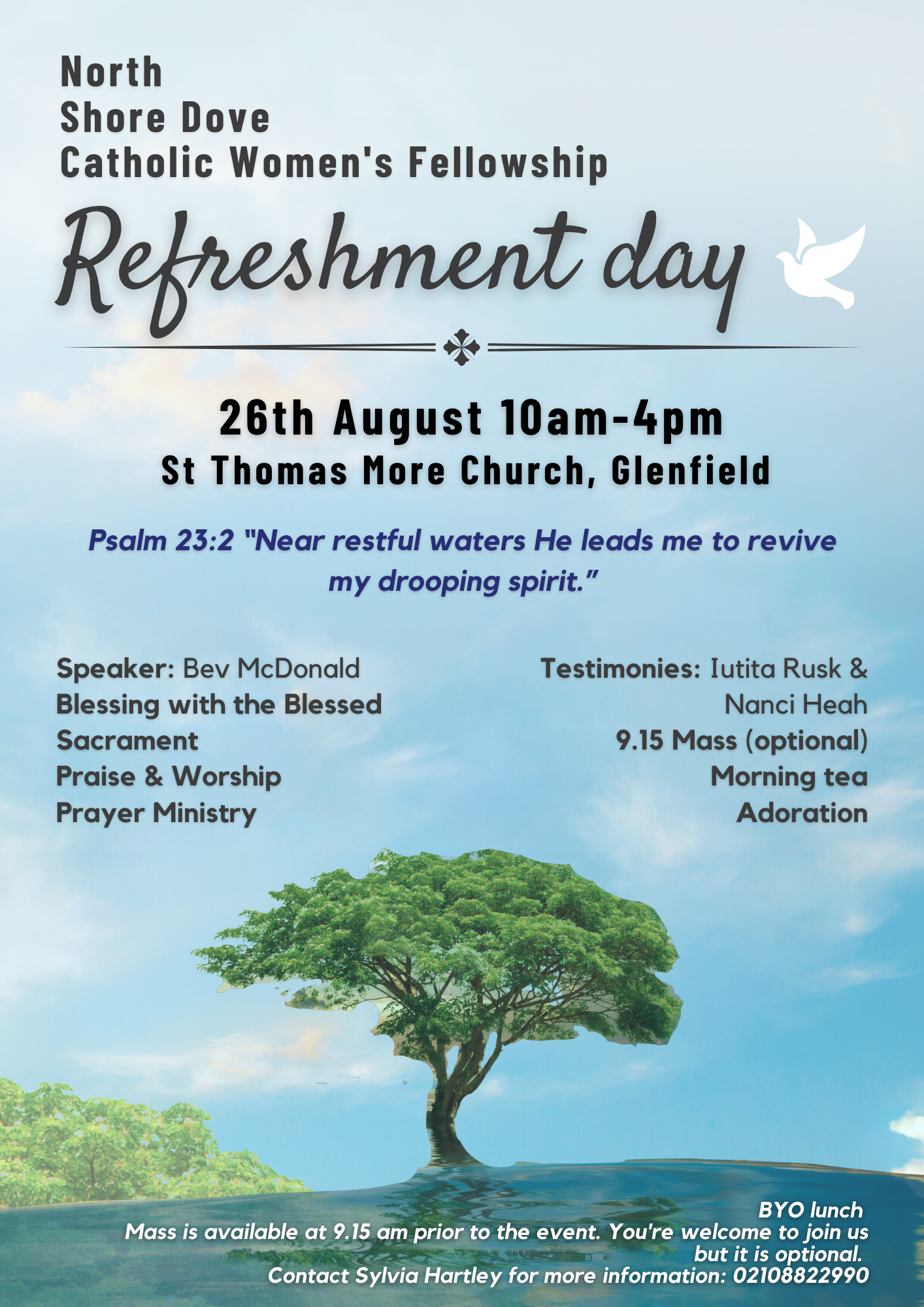 Read more about the article North Shore Dove Catholic Fellowship for Women