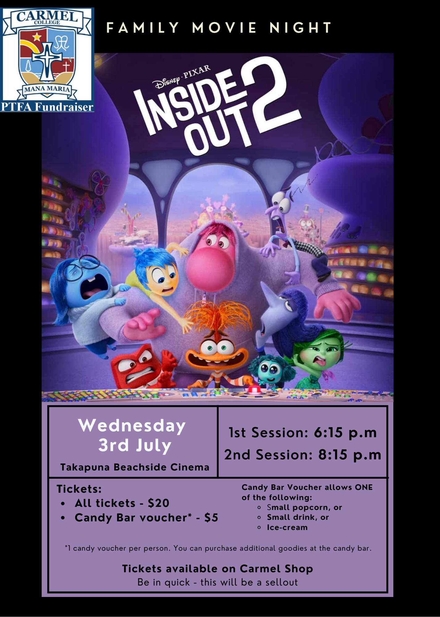 Read more about the article PTFA Family Movie Night