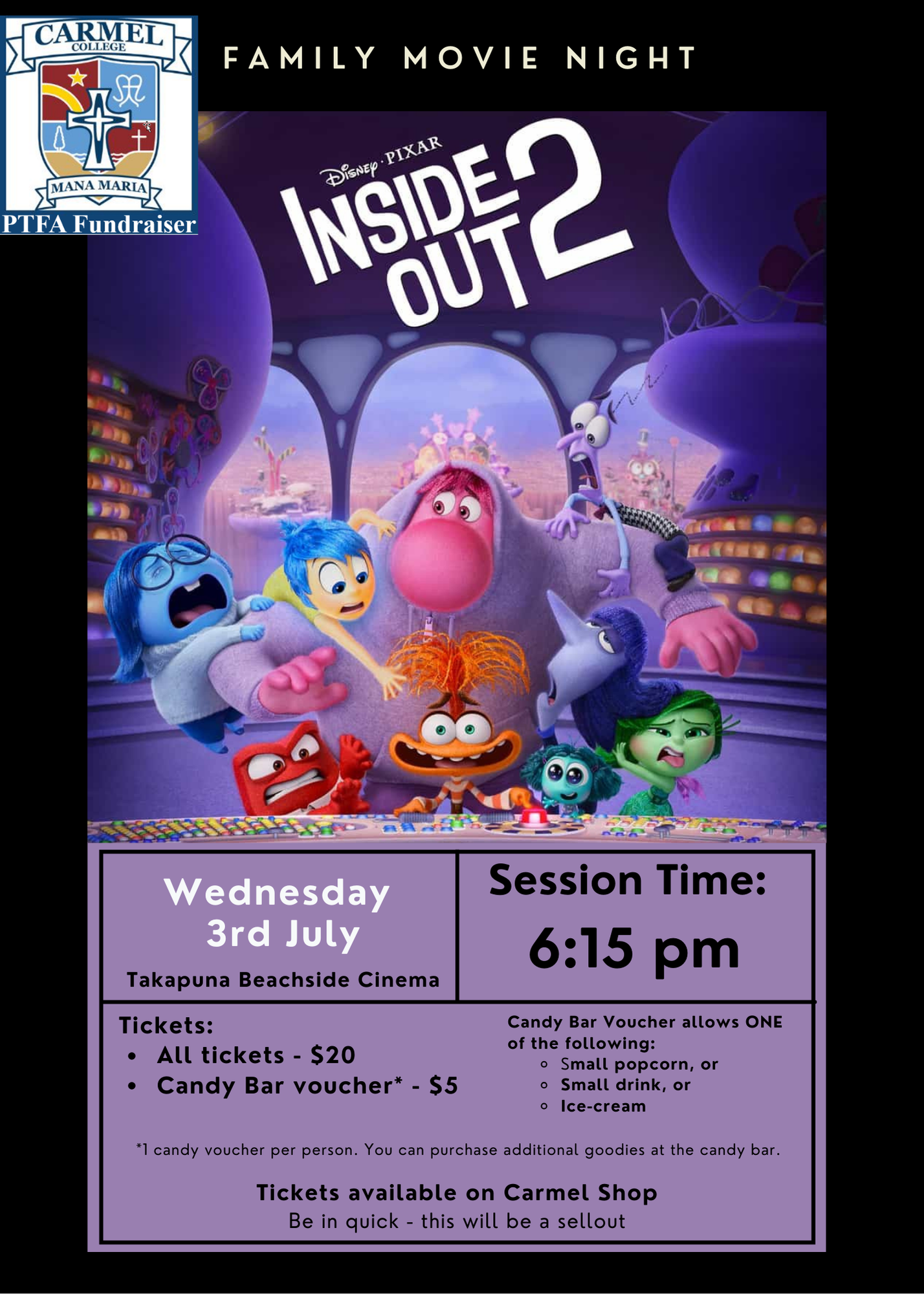 Read more about the article PTFA Family Movie Night