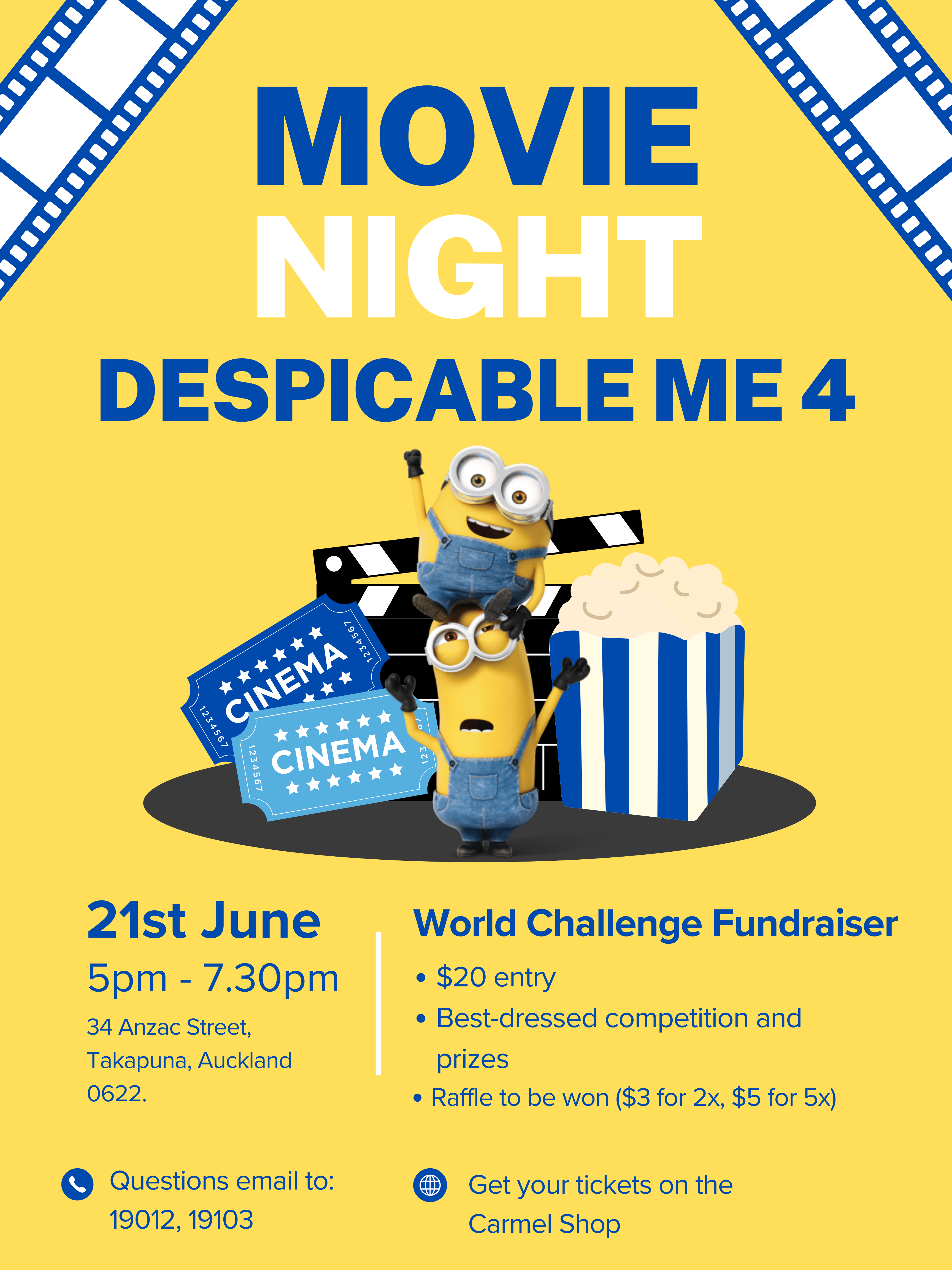 Read more about the article World Challenge Team Fundraiser – Tickets Available Now !