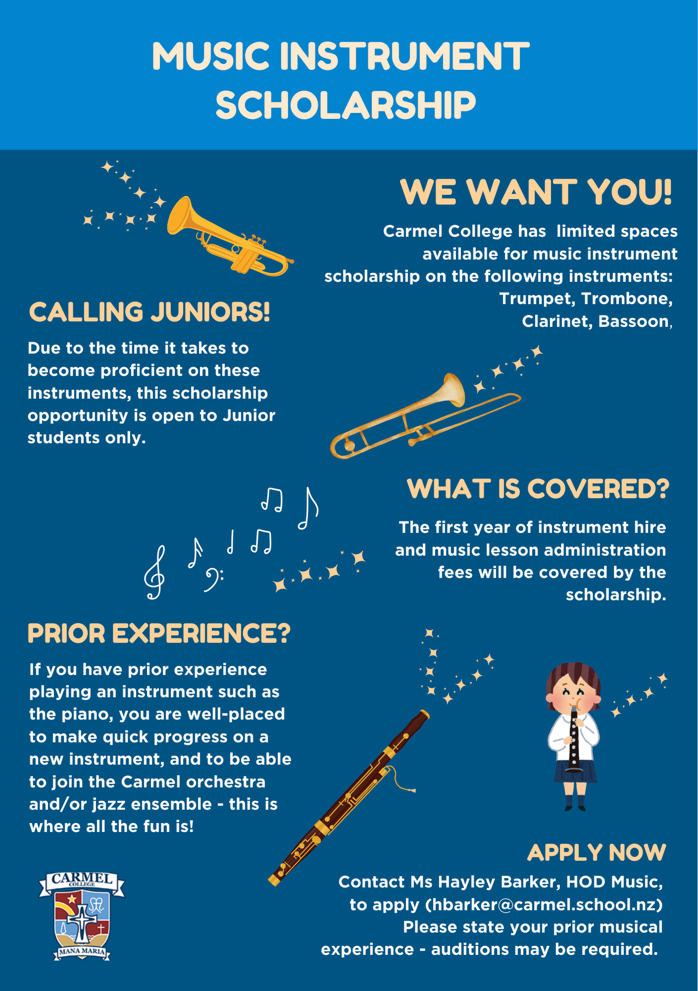 Read more about the article Music Instrument Scholarship – Apply Now