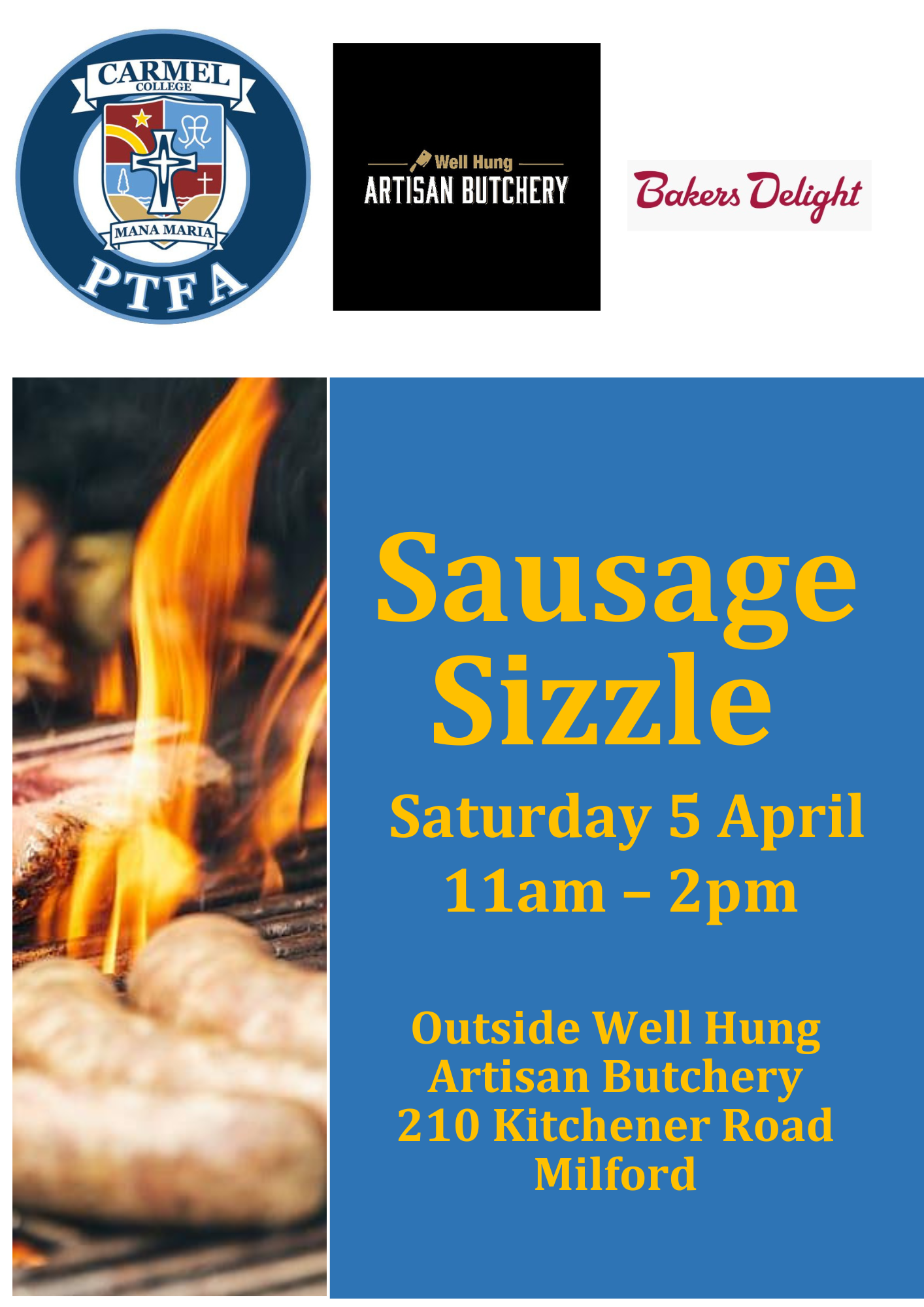 Read more about the article PTFA Sausage Sizzle – 5 April