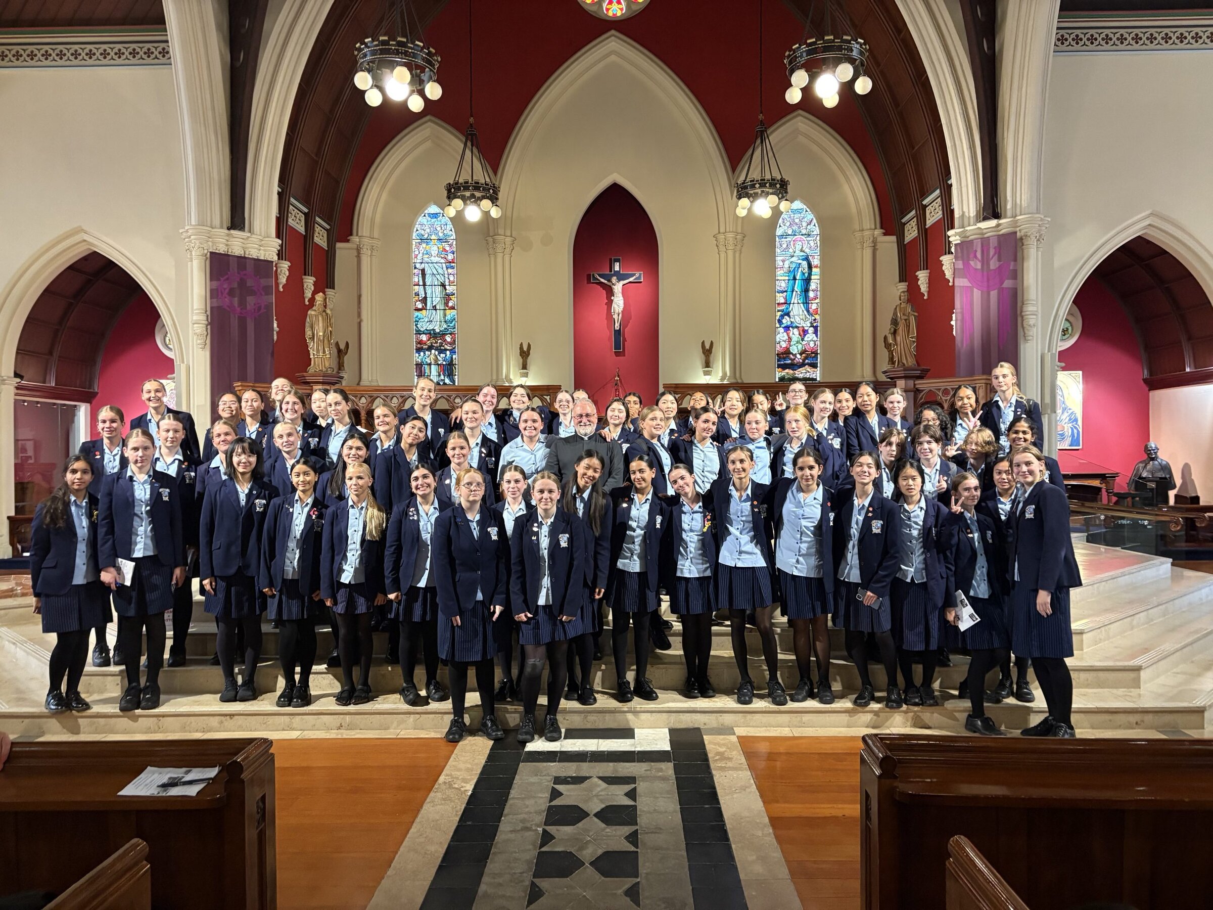 Read more about the article Year 9 Hikoi – Visit to Sisters of Mercy, Pompallier Centre and St Patrick’s Cathedral