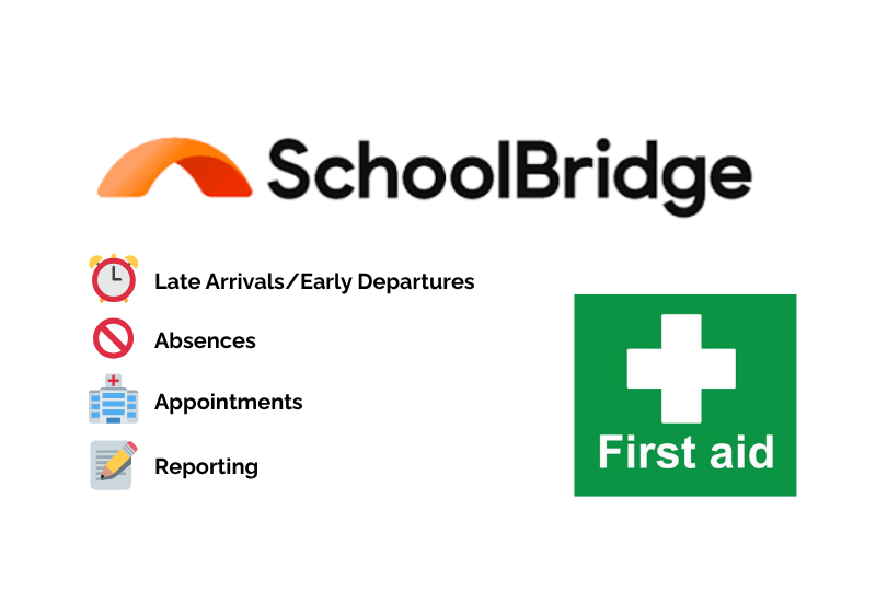 Read more about the article Important information for parents: Absences and first aid procedure