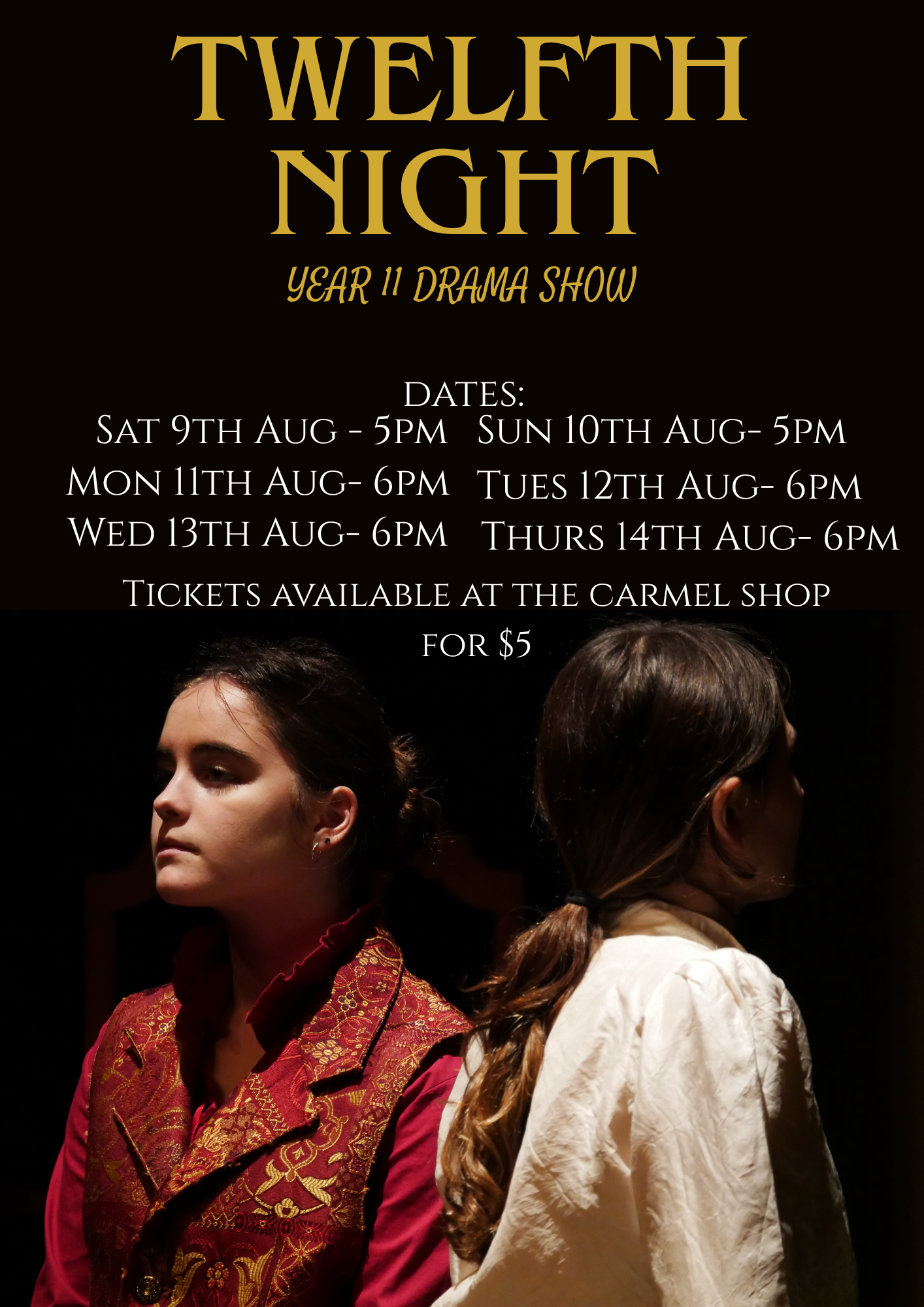 Read more about the article Year 11 Drama Show – Twelfth Night